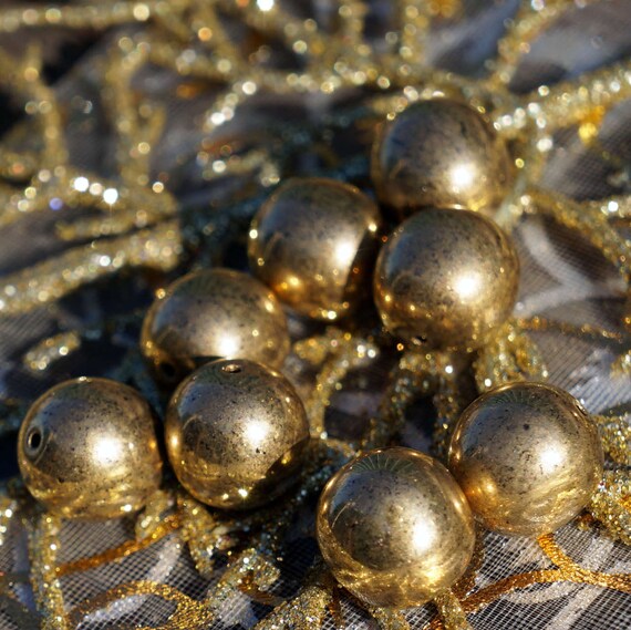 8pcs large metallic aged gold czech glass round faceted beads fire polished 12mm 8pcs large metallic aged gold czech glass round faceted beads fire polished 12mm