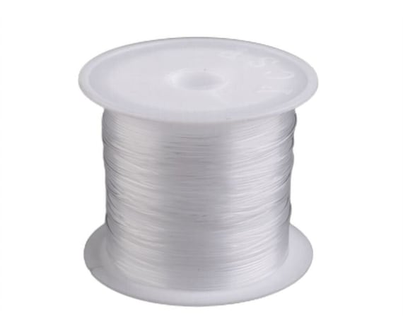 1pc Transparent Clear / Invisible Nylon Thread 0.6mm, Diy Threads