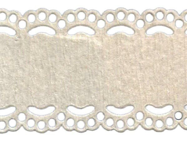Selfadhesive Paper Lace Ribbon No.5 White 2 Bridal Lace Etsy