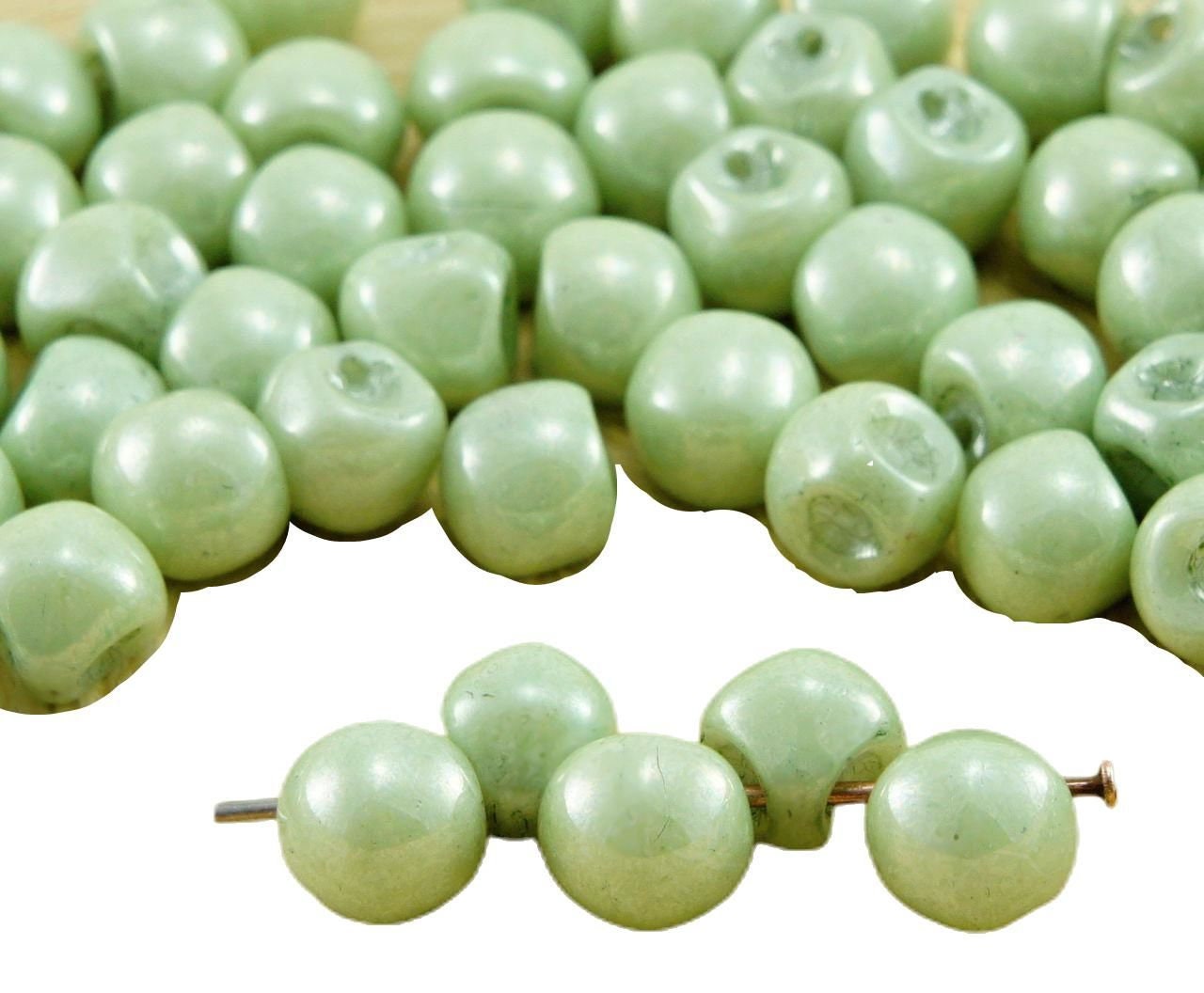 DB 264, Opaque Mallard Luster - Miyuki Delica Beads, Size 11, 5 grams -  Miyuki Delica & Seed Bead - Opaque Mediterranean Teal Luster