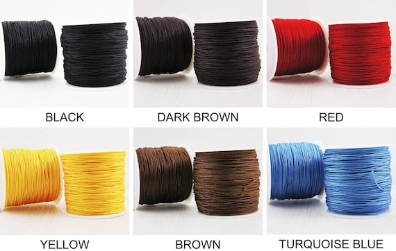 50m Nylon Jewelry Beading Thread String Cord 1mm