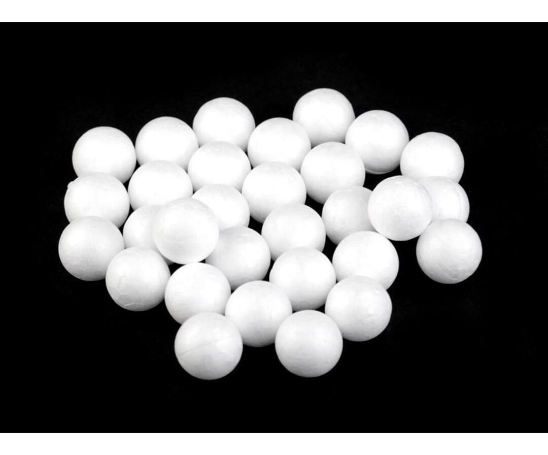 1bag White Polystyrene Balls Diy 2cm Christmas Ornament Etsy 1bag White Polystyrene Balls Diy 2cm Christmas Ornament Etsy