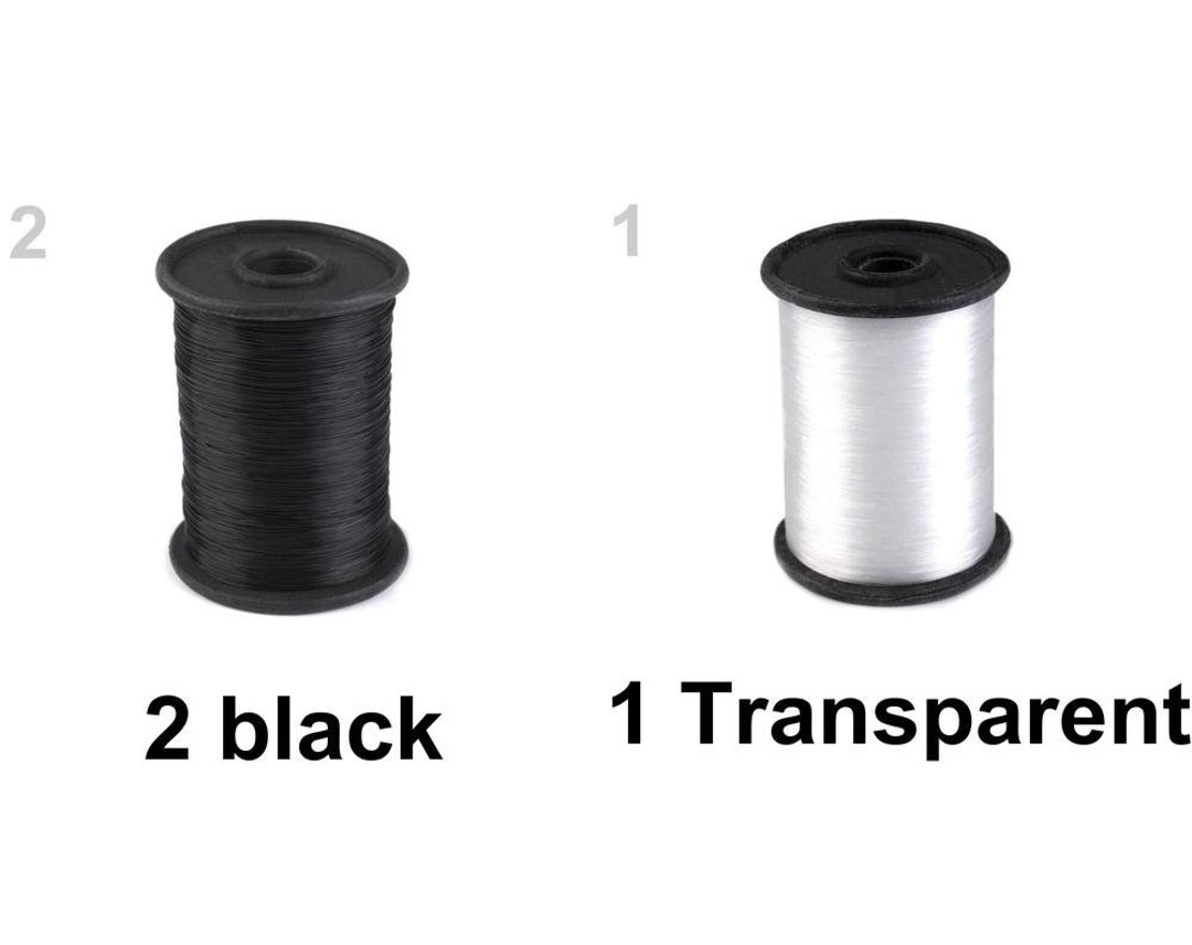 5pc Clear / Invisible Nylon Thread 0.23mm Diy Threads and Lines ...