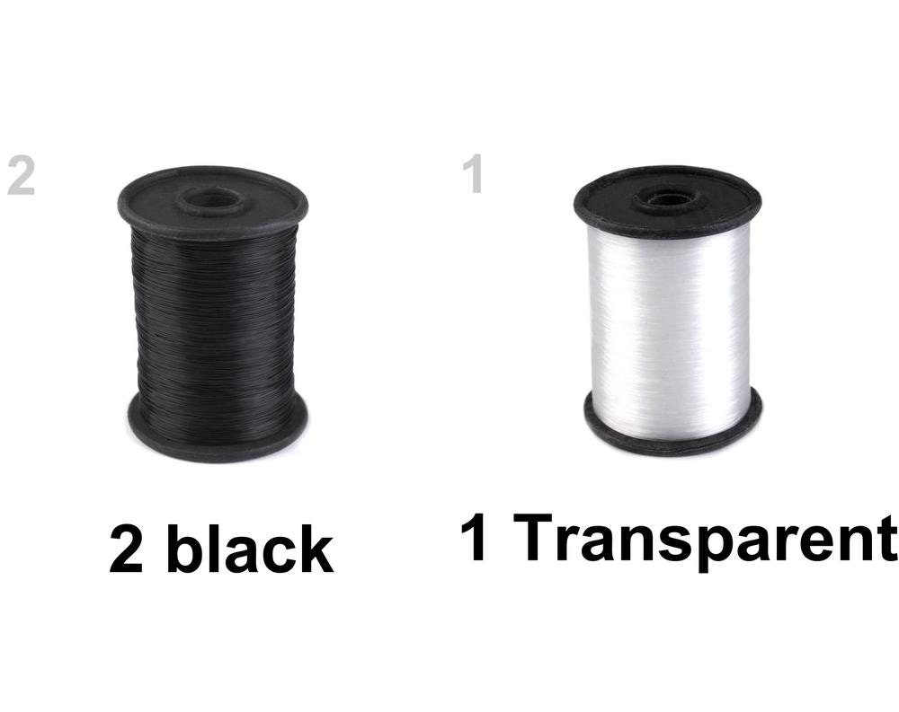 1pc Transparent Clear / Invisible Nylon Thread 0.4mm, Diy Threads and  Lines, Stringing Material, Beads 