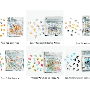 100pcs Pvc 3d Gezwollen Strass Crystal Transparant Cartoon Sticker Ambachtelijke Stickers Hars
