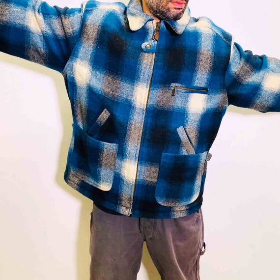 GAS PLAID FLANNEL jacket