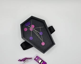 Magnetic Coffin Pin Wristlet