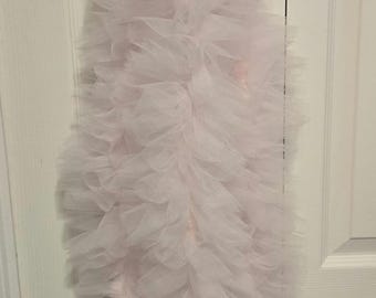 Baby Pink Heart Handle 3 Tail Boas (1 pair)