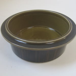 Arabia Finland Kosmos Vegetable Bowl Serving Dish, 7.25&quot; Round, Vintage 1960s Gunvor Olin-Grönqvist Design, Discontinued Pattern, Finland
