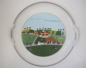 Heinrich Villeroy & Boch-Taiwan Cake Plate Breakfast Plate 19 cm Heinrich Villeroy & Boch-Taiwan Cake Plate Breakfast Plate 19 cm