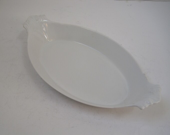 Apilco Oval Au Gratin/baking Dish/ Baker 13 14.5 1 Etsy