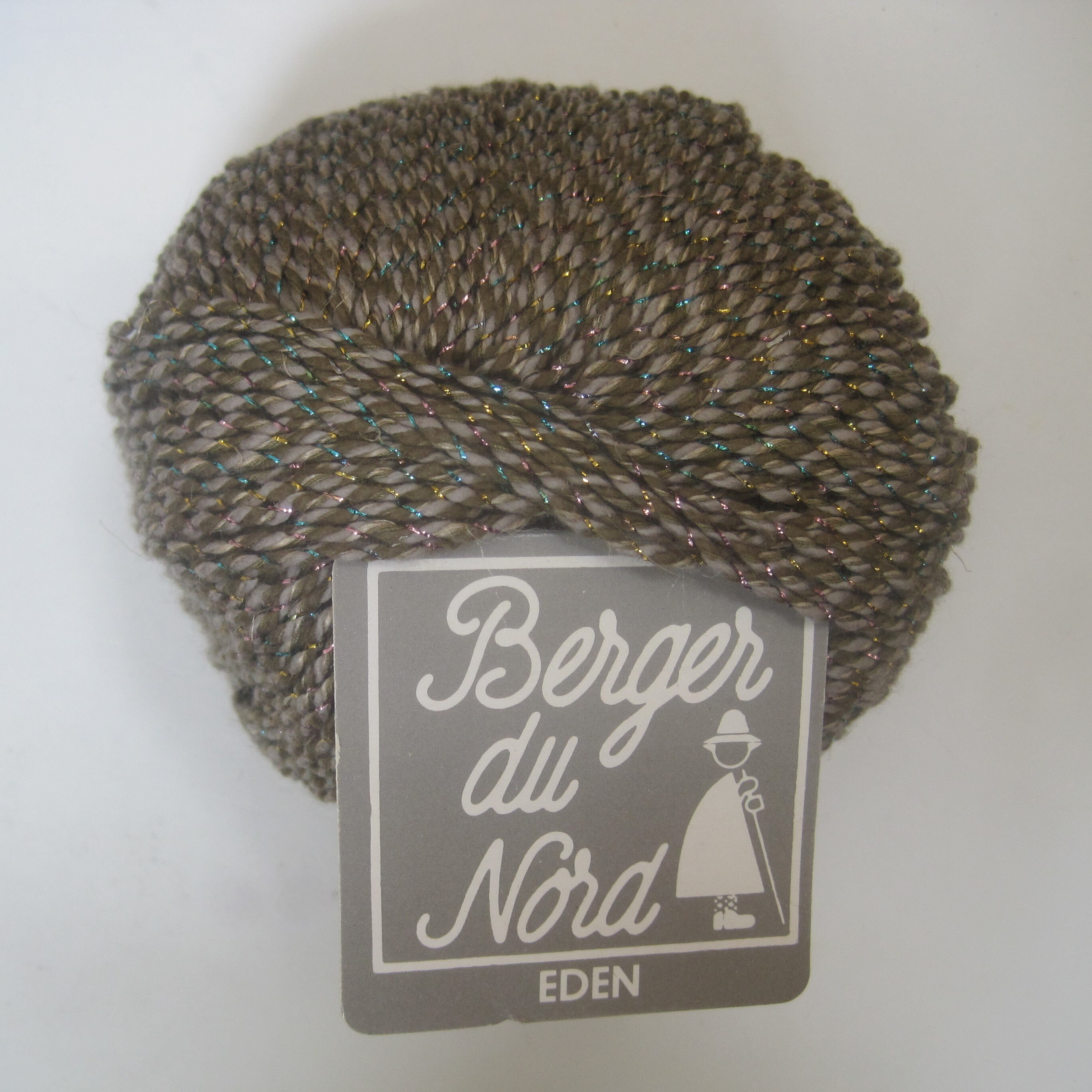 Lot De 8 Pelotes Berger Du Nord Vintage - Lainé Vert Kelly 9189, 100g Chacune, Made In France