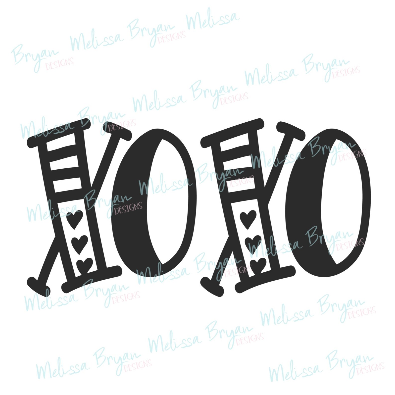 XOXO SVG, Valentines Day SVG Cut File for Silhouette and Cricut - Etsy