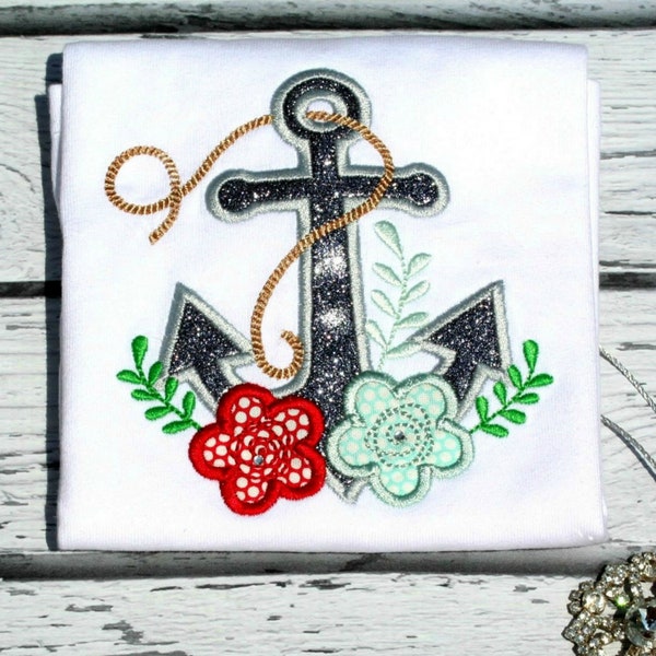 Nautical Applique Etsy