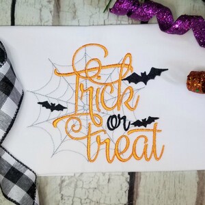 Halloween Süßes oder Saures Stickdatei
