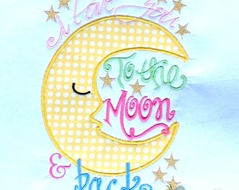 Baby Machine Applique Design, Machine Embroidery Design, Applique Pattern, Digital Download