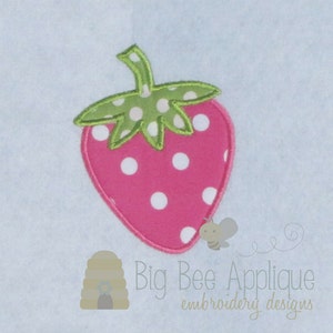 Strawberry Machine Applique Design File
