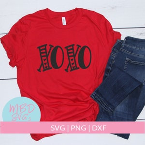 XOXO SVG, Valentijnsdag SVG Cut File voor Silhouet en Cricut