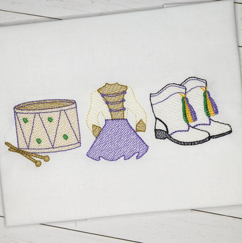 toddler majorette boots mardi gras