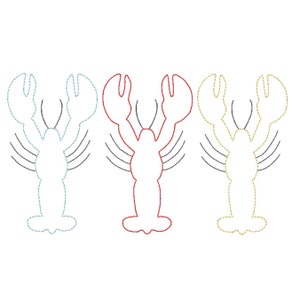 crawfish machine applique design