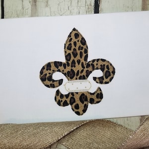 Fleur de Lis Machine Applique Design, Mardi Gras Applique Design