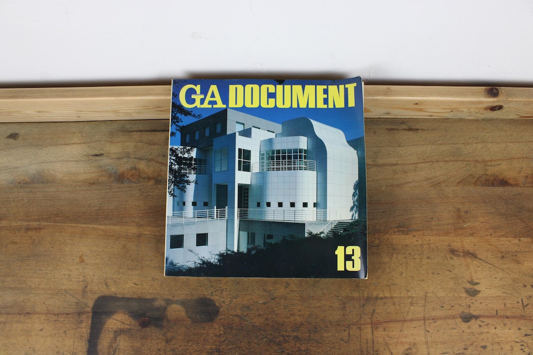 GA Document 13 Architektur Magazin 1985, Moderne Architektur, Des