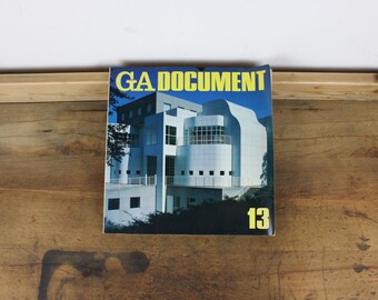 GA Document 13 Architektur Magazin 1985, Moderne Architektur, Des