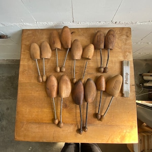 Vintage antike Schuhspanner mit Patina