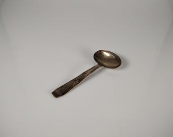 Antiker versilberter Löffel – Vintage Besteck, ca. 13 cm, Sammlerstück & Deko