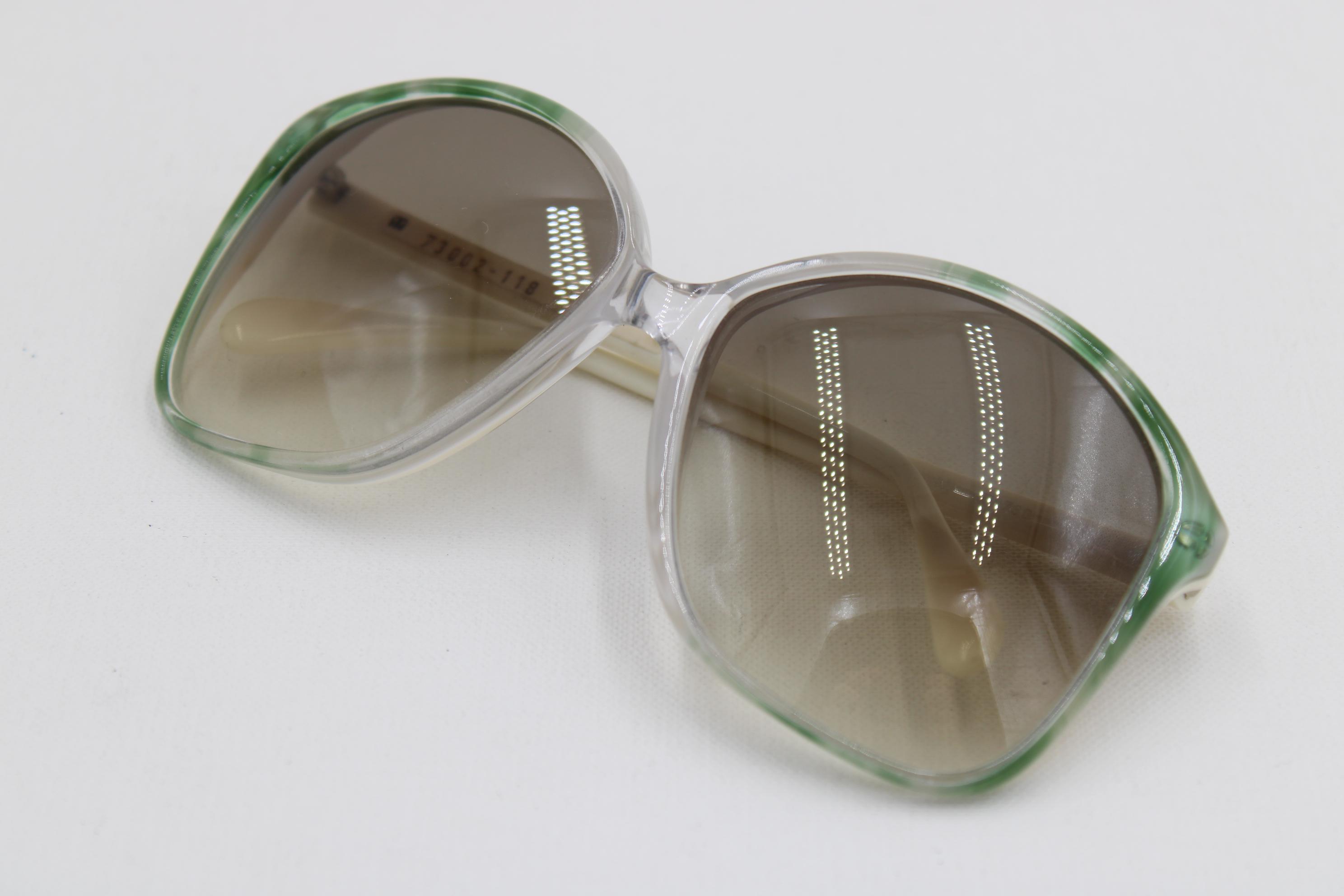 MENRAD Sunglasses Oversized. Mod. 730 NOS Menrad 730 (73002-118) · NOS Sonnenbrille · Grün-weiß  main image 4