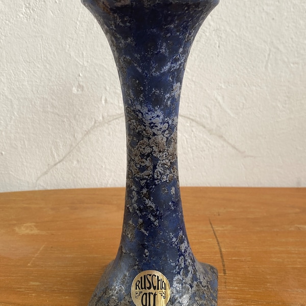 Ruscha Kerzenhalter Kerzenständer vase 60er jähre fatlava west Germany