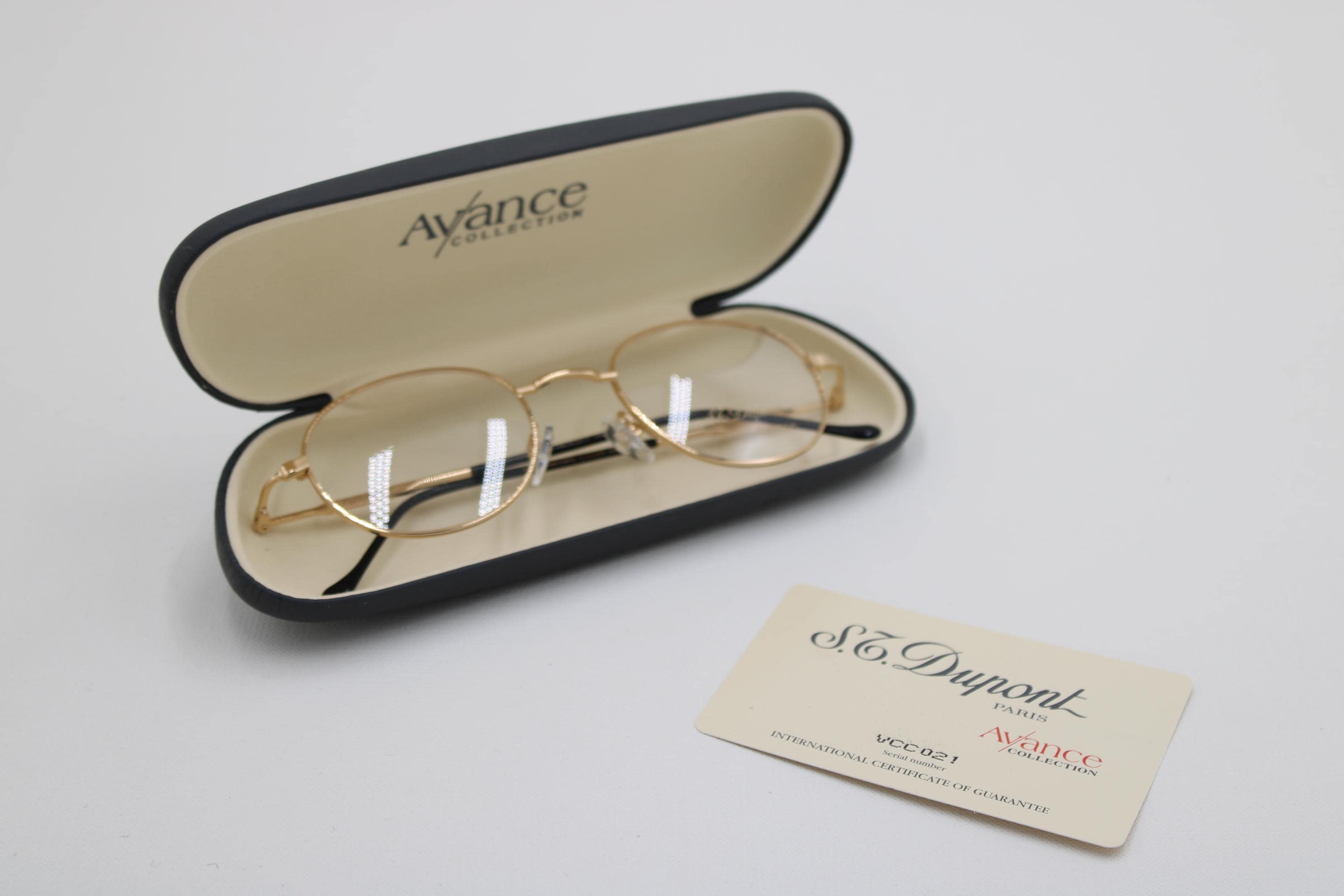 S.T. Dupont Avance M D505/20 V6050 Brille · NOS · 23 KT GP