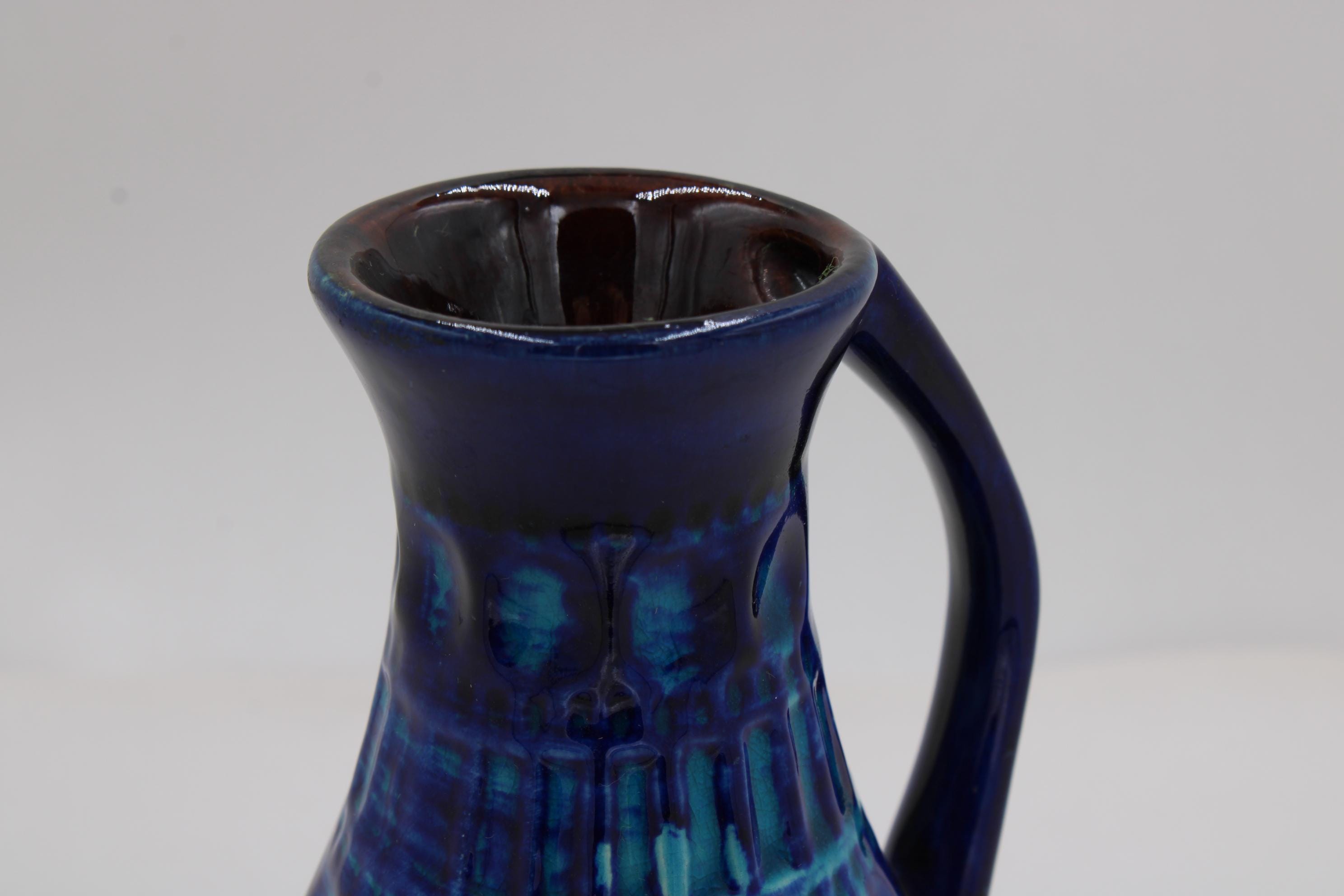 Vintage Bay Keramik Fat Lava Vase 224-20 | West Germany 1960er