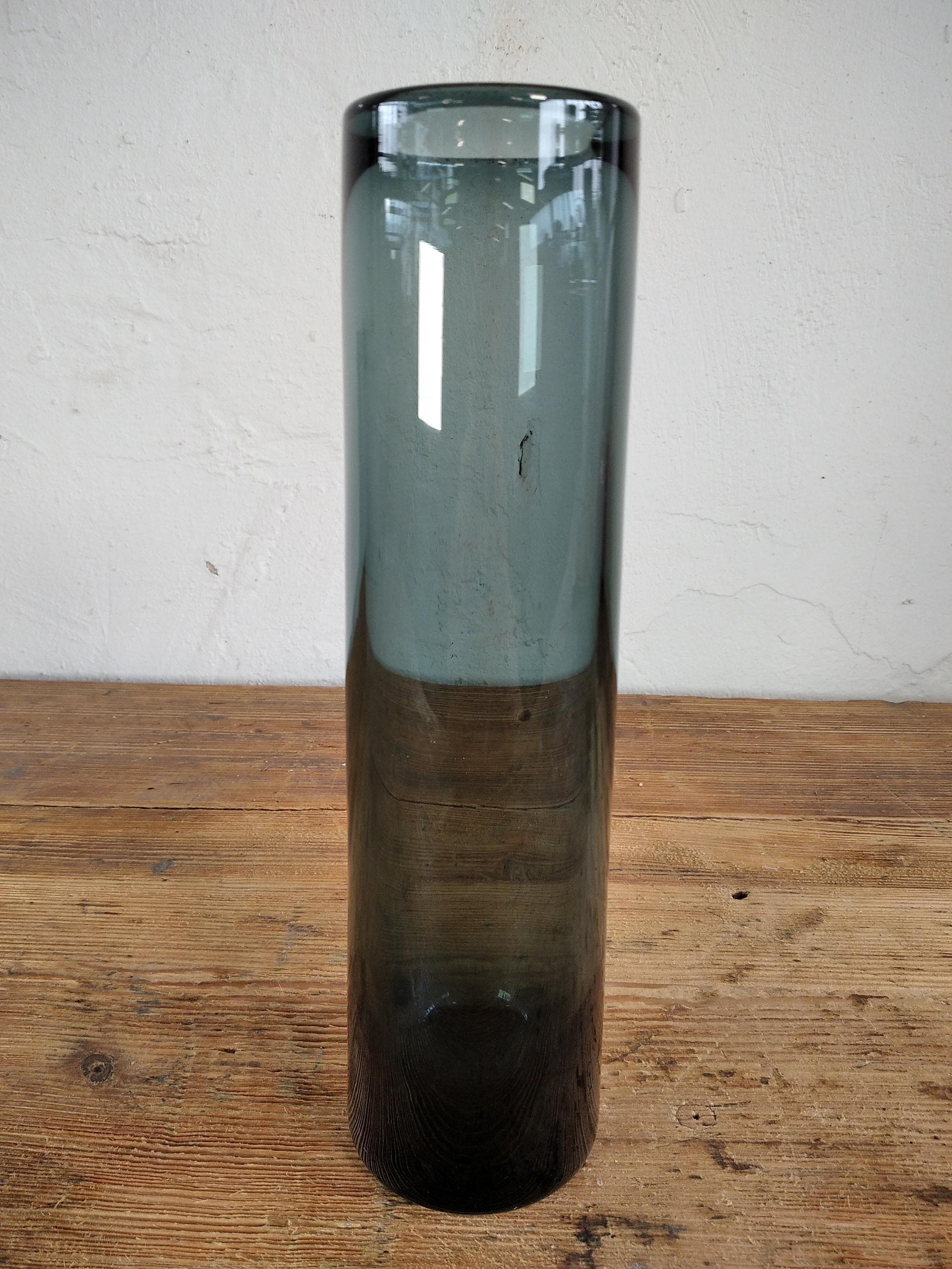 Antike Holmegaard Vase – Dänisches Design Von 1958, Signiert