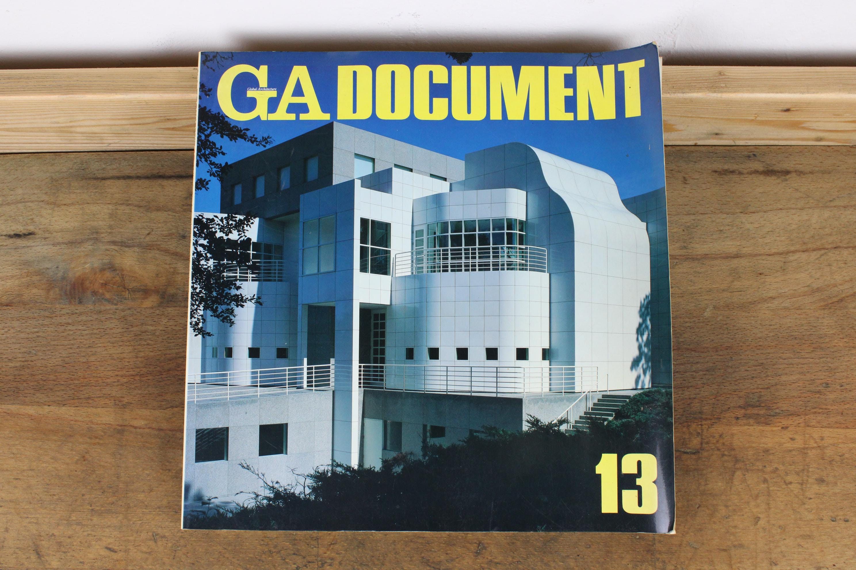 GA Document 13 Architektur Magazin 1985, Moderne Architektur, Des