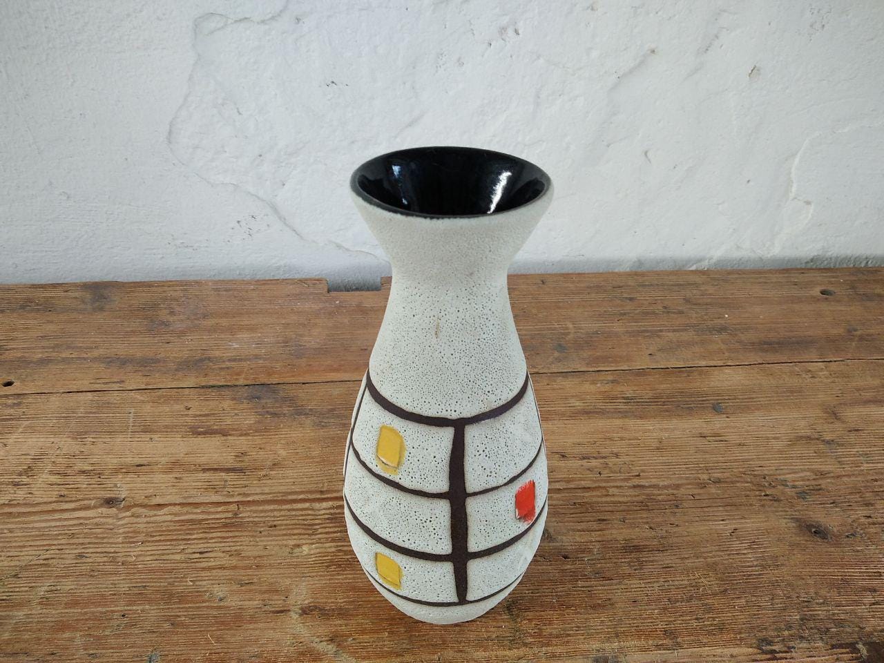 Vintage West German Keramik Vase – Studio-keramik Mit Struktur