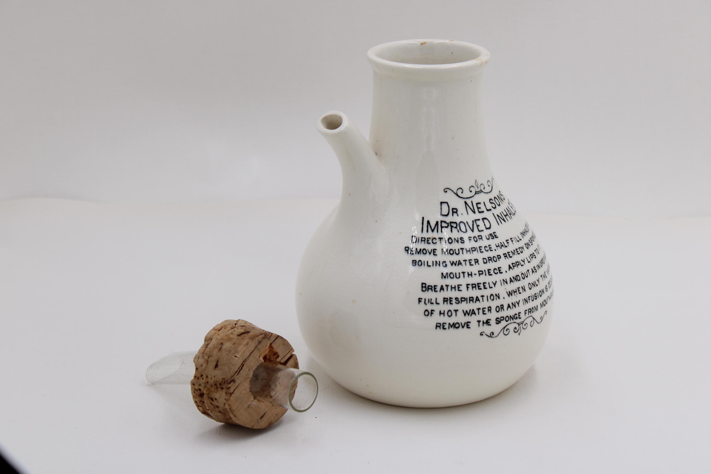 Antiker Dr Nelson's Improved Inhaler – Historisches