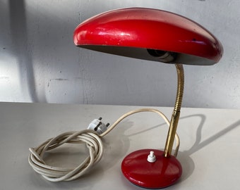 Mid Century Vintage Leselampe Italienische Schreibtischlampe