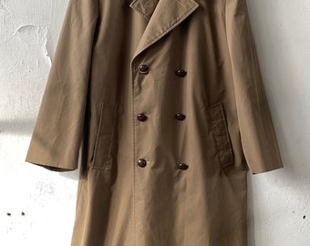 Leichter Vintage Trenchcoat Langer Mantel