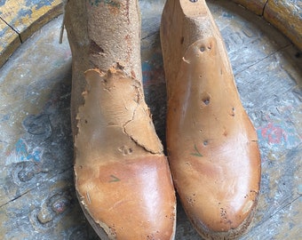 vintage Schuhformer Schuhleisten schuhmacher Deko holz