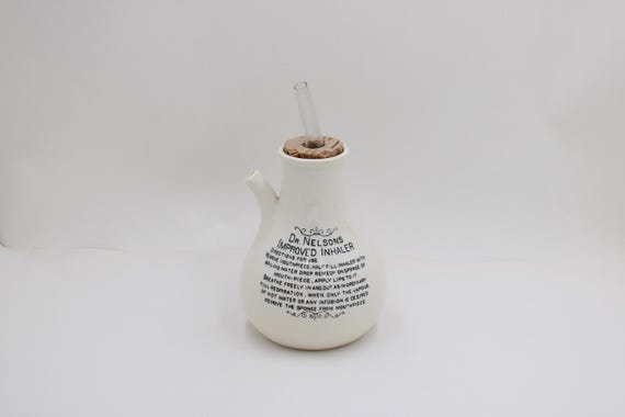 Antiker Dr Nelson's Improved Inhaler – Historisches