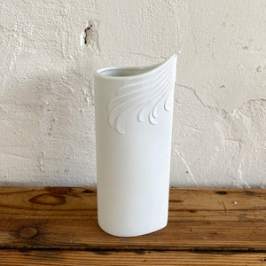 Bisquit Porzellan Kaiser Vase Mid Century