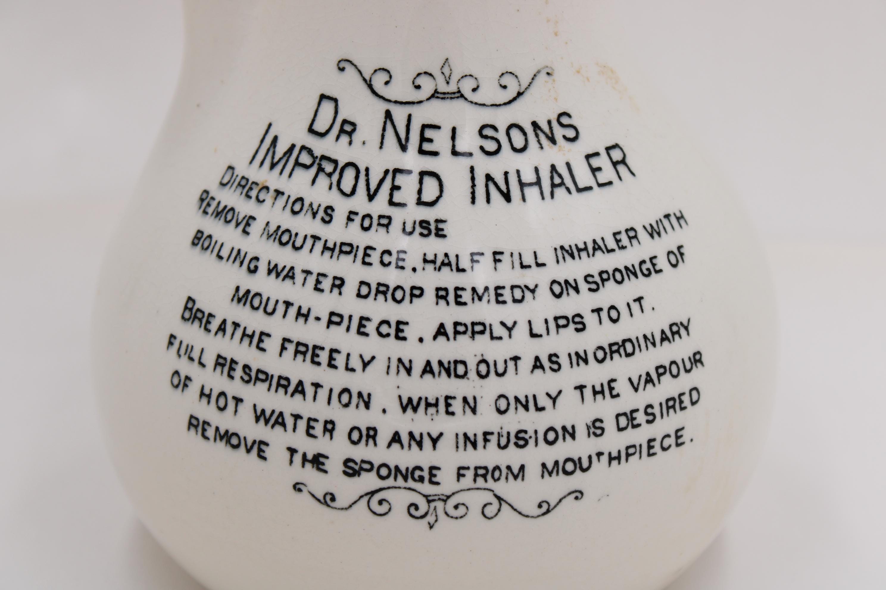 Antiker Dr Nelson's Improved Inhaler – Historisches