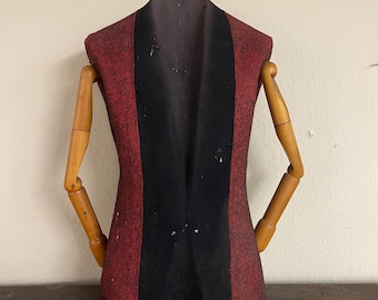 Vintage antik 30er Jahre Schneiderpuppe - männlicher Torso mit Holzarmen | Büste, Schaufensterpuppe, Deko Puppe, Schneiderbüste