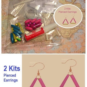 KIT Teen Earrings Kit, Jewelry, Pierced Earrings, Accessories,Gift,Girls,Christmas,Party Favor