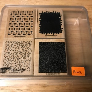 SU By Design Stamp set, Retired 2003