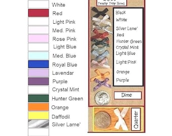 50/100 Teeny Tiny Bows, Crafts, Weddings, Baby Showers, Hair Bows