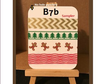 4 Foot Christmas Washi Tape Sampler, scrapbook, stamping, journaling, tape, masking tape, crafts, gifts
