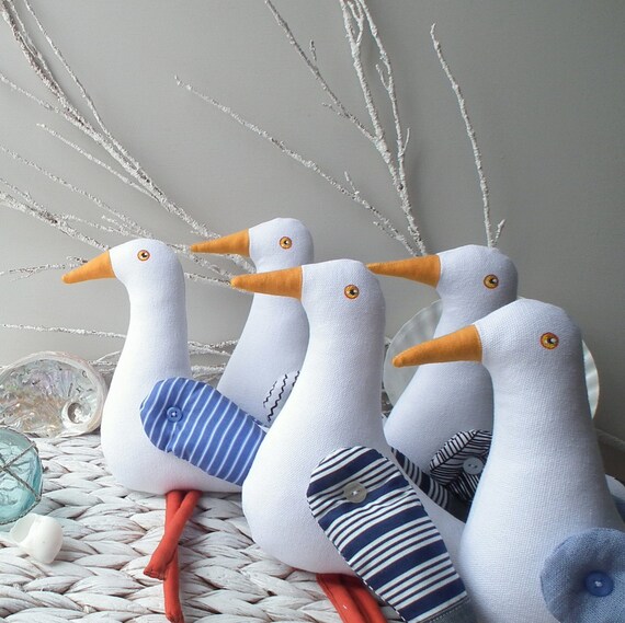 stuffed seagull