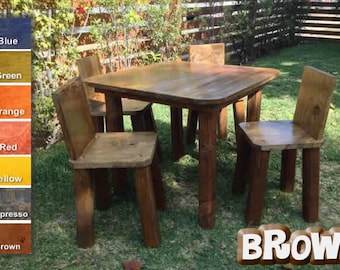 Childrens table and chair set | Etsy Childrens table and chair set | Etsy